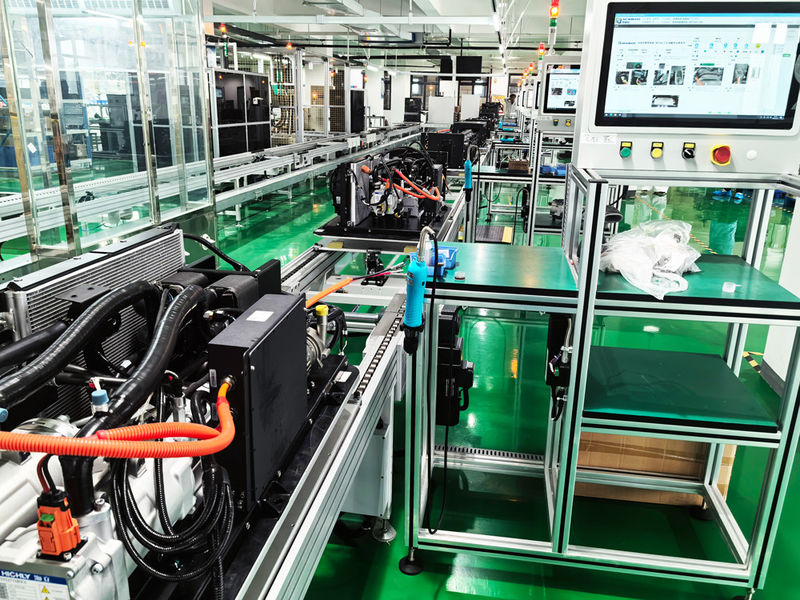Zhengzhou Newbase Auto Electronics Co., Ltd. manufacturer production line