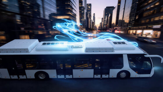 Electric Bus Air Conditioner with DC Inverter & SMC Materials